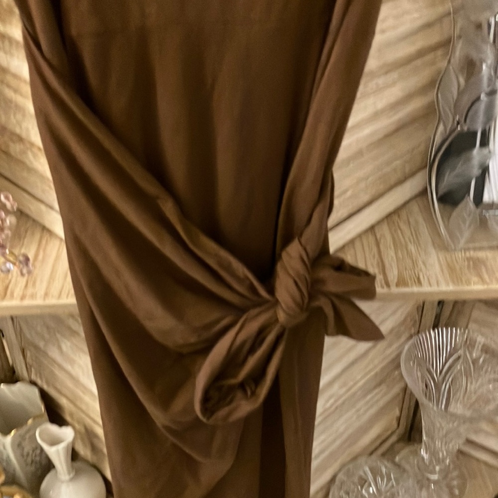 Reformation Kalia Dress Chestnut Brown sz xs - Picture 6 of 9